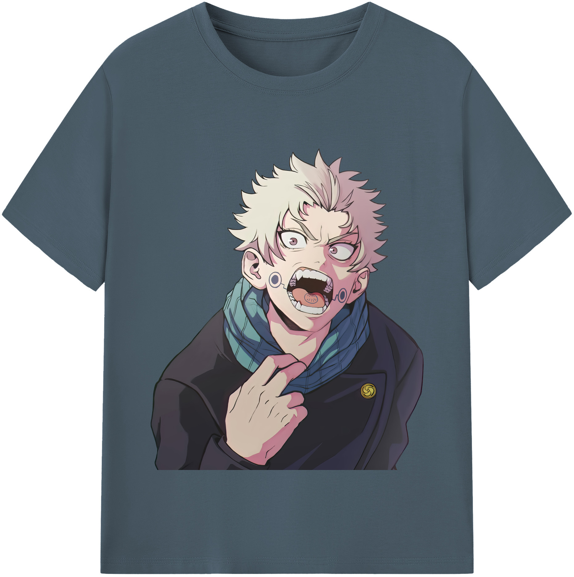（画像用） 呪術廻戦 Jujutsu Kaisen 綿100％半袖Tシャツ（フロントプリント）